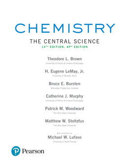 The Central Science 14TH EDITION, AP® Edition