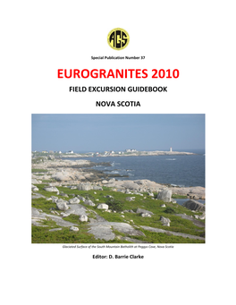 AGS#37 Eurogranites 2010 Field