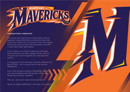 Who Are the Mavericks