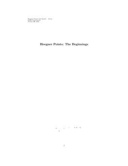 Heegner Points and Rankin L-Series MSRI Publications Volume 49, 2004