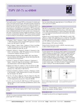 Datasheet Blank Template