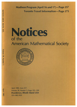 Assistantships and Fellowships in the Mathematical Sciences in 1982-1983 Supplementary List
