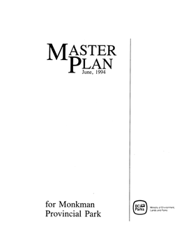 Monkman Provincial Park Master Plan