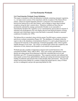 Salmon River Watershed Natural Resources Viability Analysis Part II