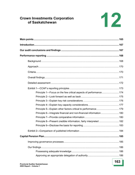 Crown Investments Corporation of Saskatchewan