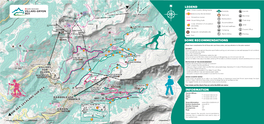 LEGEND Cross-Country Skiing Tracks VY BOVEYRE Gondola Ice Rink LAC DES Distance by the Kilometer 5 CHAVONNES DIR