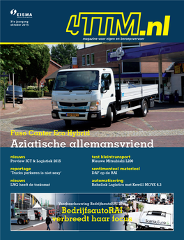 Fuso Canter Eco Hybrid Aziatische Allemansvriend