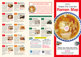 Ramens of Niigata Dandan Noodles Is This Founder of Nagaoka ENGLISH Restaurant's Flagship Ginger Soy Sauce Ramen