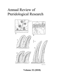 ARPR Volume 32 (2018)