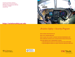 2020 Aviation Safety + Security Program