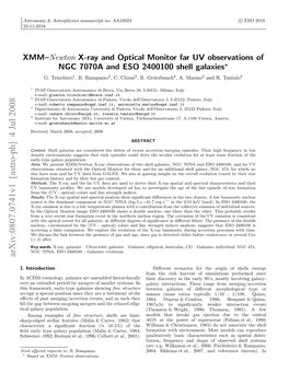 XMM-Newton X-Ray and Optical Monitor Far UV Observations of NGC
