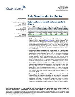 Asia Semiconductor Sector