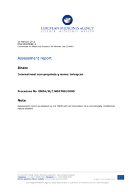 Assessment Report