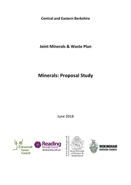 Minerals: Proposal Study