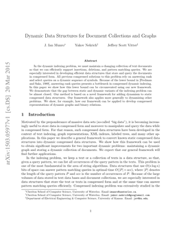 Dynamic Data Structures for Document Collections and Graphs