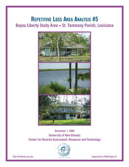 Bayou Liberty Study Area • St. Tammany Parish, Louisiana