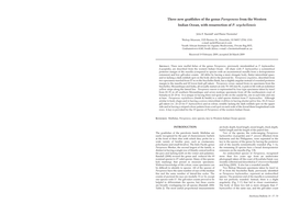 Three New Goatfishes of the Genus Parupeneus from the Western