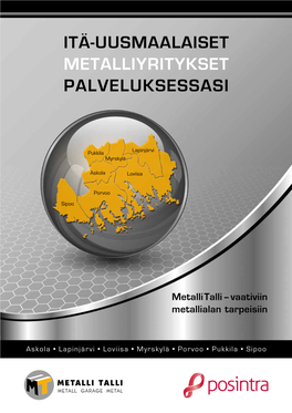 Itä-Uusmaalaiset Metalliyritykset Palveluksessasi