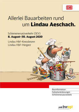 Allerlei Bauarbeiten Rund Um Lindau Aeschach