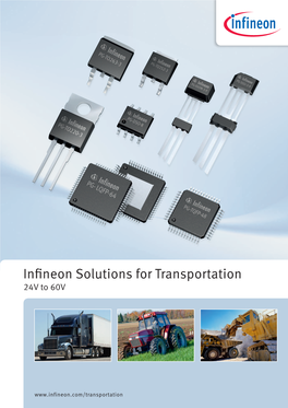 Infineon Solutions for Transportation 24V to 60V