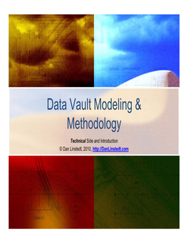 Data Vault Modeling & Methodology