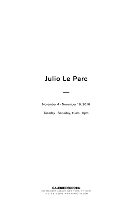 Julio Le Parc