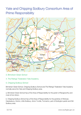 Yate and Chipping Sodbury Consortium Area of Prime Responsibility