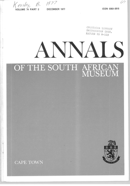 Of the South African Museum