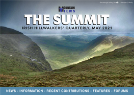 Irish Hillwalkers' Quarterly, May 2021