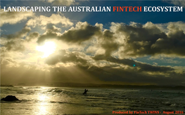 The Australian Fintech Landscape