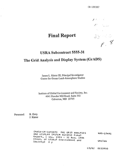 Final Report L