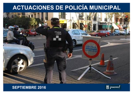 Actuaciones De Policía Municipal