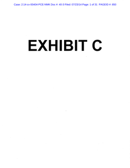 2:14-Cv-00404-PCE-NMK Doc #: 40-3 Filed: 07/23/14 Page: 1 of 31 PAGEID #: 850