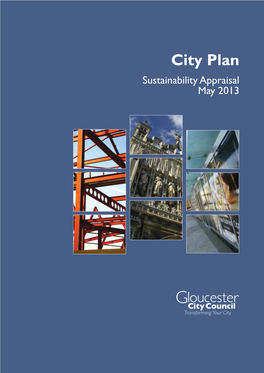 City Plan Sustainability Appraisal May 2013