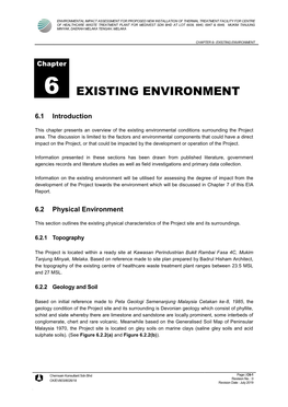 6 Existing Environment