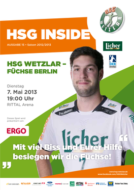 HSG Inside Ausgabe 14