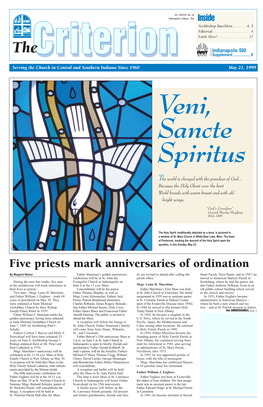 Five Priests Mark Anniversaries of Ordination