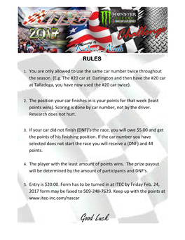 Jayski's® NASCAR Silly Season Site
