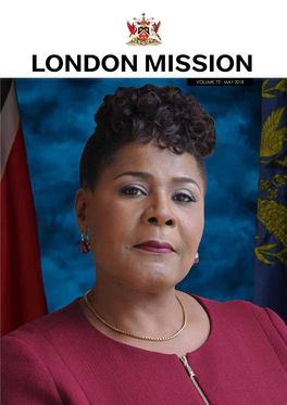 LONDON MISSION Volume 72 - May 2018 Contents LONDON MISSION / May 2018 / Issue 72 6