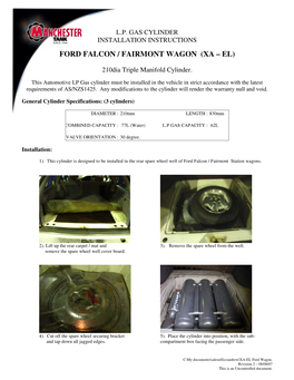 Ford Falcon / Fairmont Wagon (Xa – El)