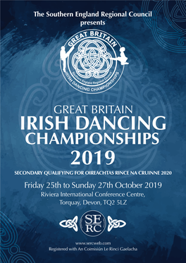 Syllabus, and NO Additions Will Be Made to the List of Competitors to Be Considered for the Preliminary Championships, Over the Duration of the Event