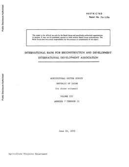 World Bank Document