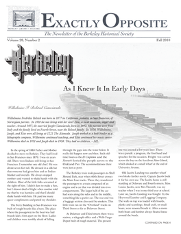 2010 Fall Newsletter