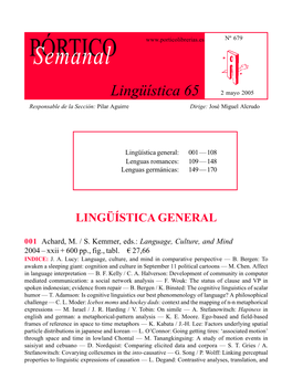 Linguistica 65