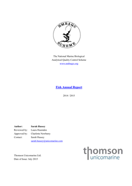 Fish Annual Report