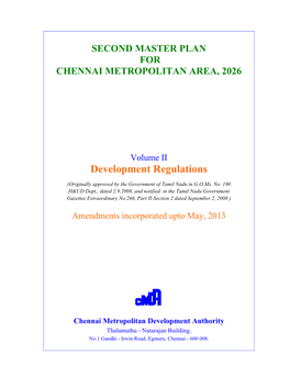 Development Regulations