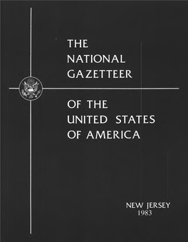 The National Gazetteer of the United States of America