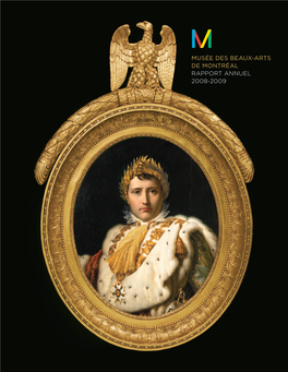 Musée Des Beaux-Arts De Montréal Rapport Annuel 2008-2009