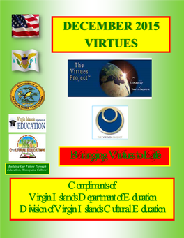 DECEMBER 2015 VIRTUES Bringing Virtues to Life