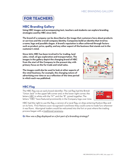 Hbc Branding Gallery for Teachers